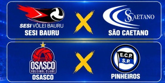 Sesi Bauru e Osasco avançam e definem semifinais do Paulista Feminino de Vôlei