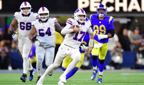 Bills batem os Rams na prorrogação com final dramático em duelo de MVPs da NFL