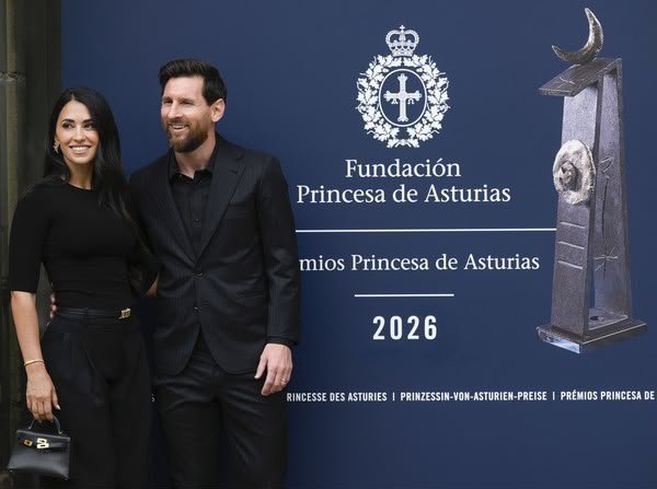 Lionel Messi recebe o Prêmio Princesa das Astúrias de Esportes por trajetória histórica no futebol