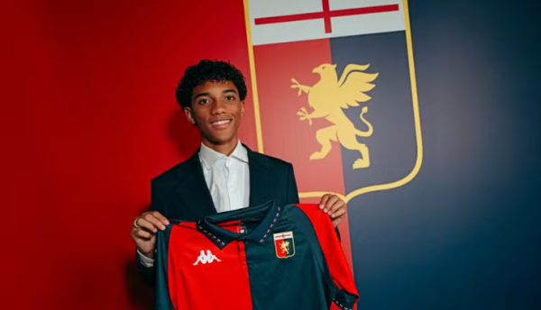 Robinho Jr. é anunciado pelo Genoa, da Itália