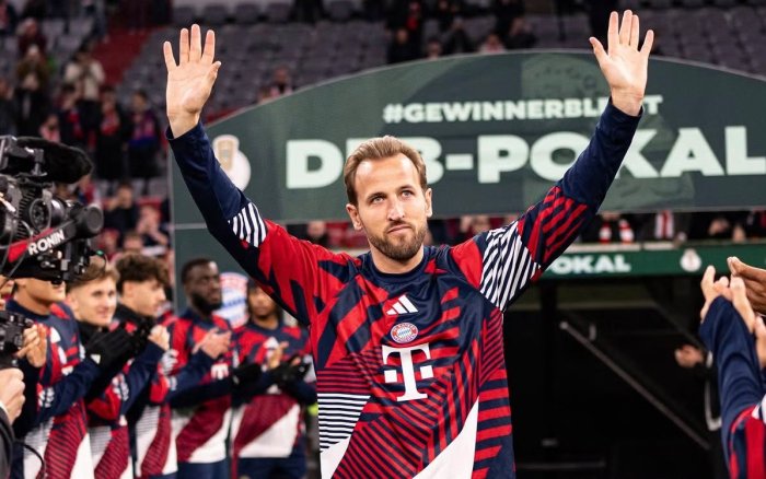 Em noite de homenagem a Harry Kane, Bayern goleia e avança na Copa da Alemanha