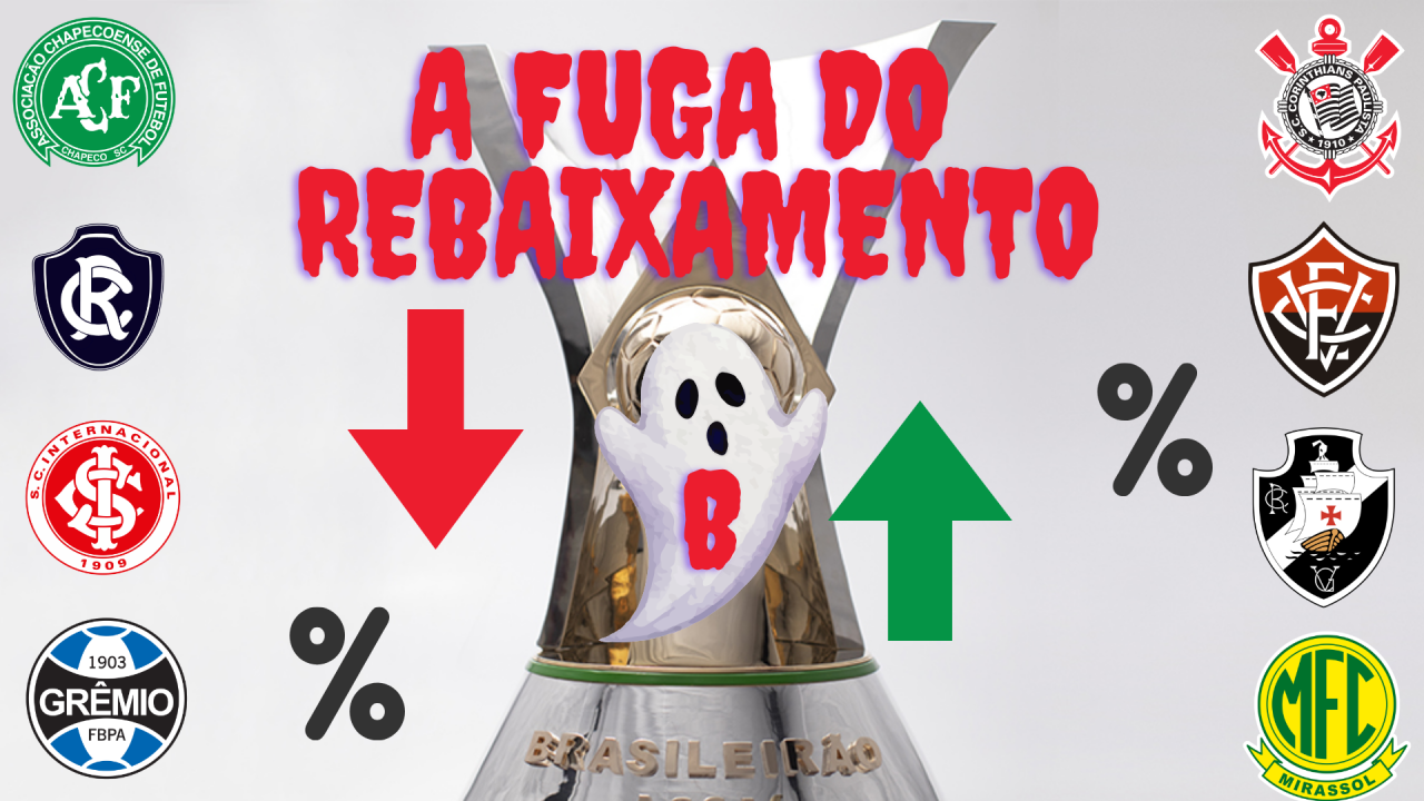 Brasileirão entra na reta final com oito clubes ameaçados pelo rebaixamento