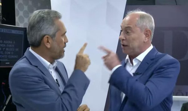 Ciro e Elmano trocam acusações em debate no Ceará