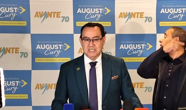 Avante confirma candidatura de Augusto Cury à Presidência