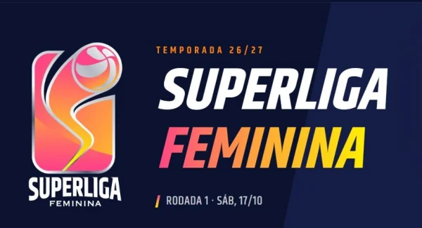 Superliga Feminina de Vôlei 2026/2027 começa neste sábado com seis jogos na primeira rodada