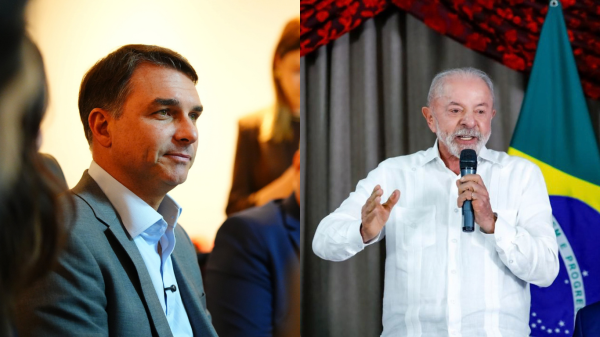 Debate entre Lula e Flávio Bolsonaro na Record é cancelado