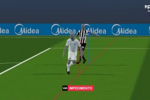 CBF diz que gol do Grêmio contra o Botafogo foi anulado por apenas um centímetro
