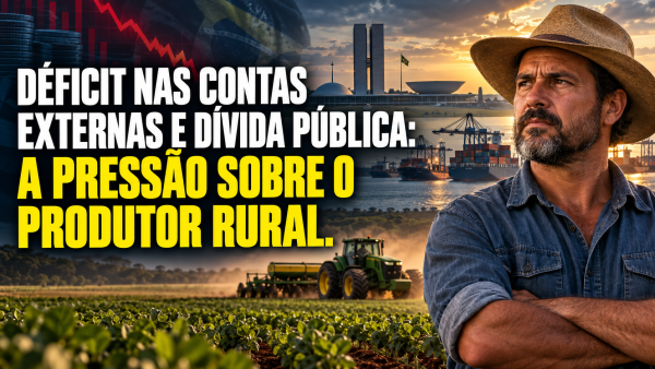 DÉFICIT NAS CONTAS EXTERNAS E DÍVIDA PÚBLICA: A PRESSÃO SOBRE O PRODUTOR RURAL