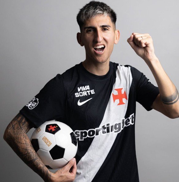 Vasco anuncia contratação de Alan Lescano, reforço argentino até 2029