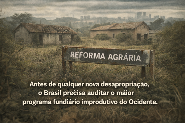 Reforma agrária no Brasil: ideologia, fracasso e a ameaça às terras produtivas