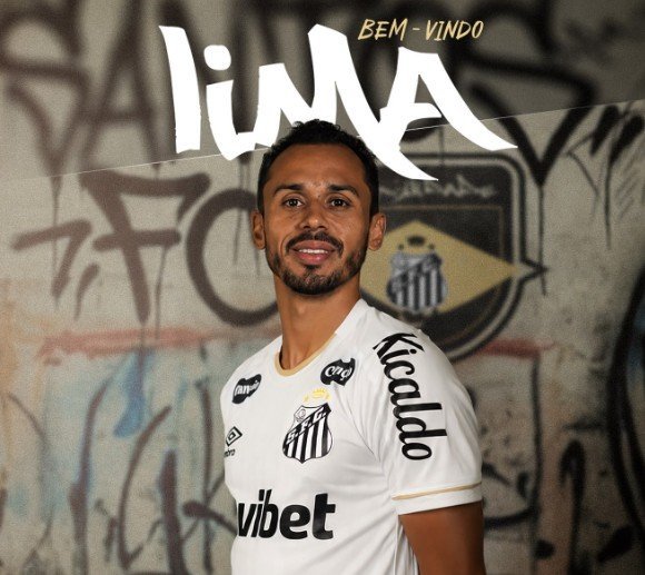 Santos acerta contratação do meia Lima por empréstimo