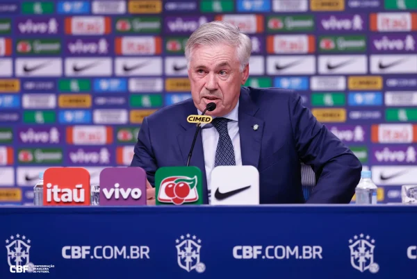 Com novidades, Ancelotti convoca seleção para amistosos contra Japão e Singapura