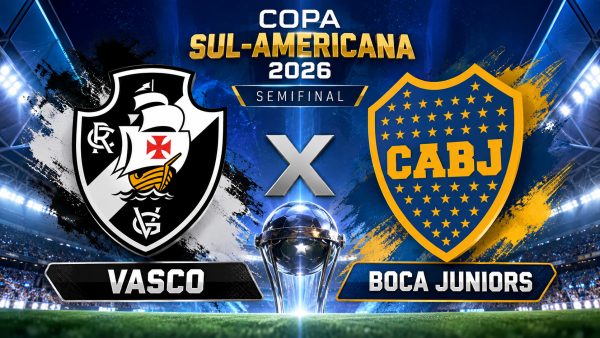 Vasco recebe o Boca Juniors no Maracanã e joga por empate para chegar à final da Sul-Americana