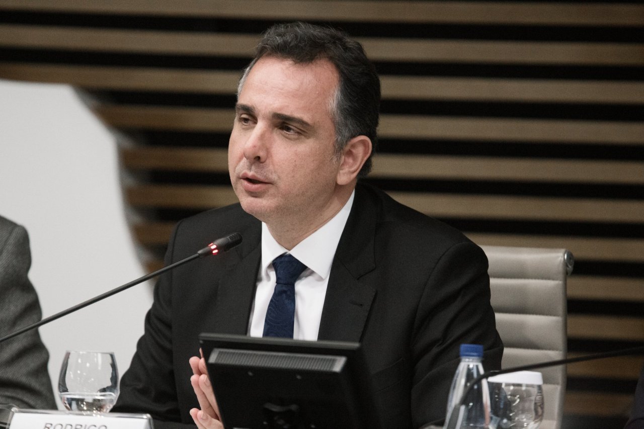 Rodrigo Pacheco toma posse como ministro do TCU em Brasília