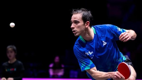 Hugo Calderano avança às oitavas de final do China Smash