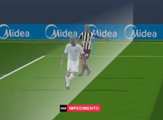 Impedimento semiautomático anula gol de empate do Grêmio nos acréscimos