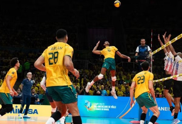 Brasil x Argentina decide título e vaga olímpica no Pré-Olímpico de Vôlei