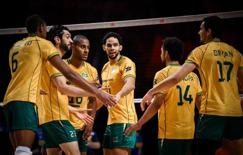 Brasil estreia contra o Chile em busca da vaga olímpica no vôlei masculino
