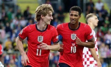 Inglaterra goleia Croácia por 7 a 0, e Espanha vence República Tcheca na Liga das Nações