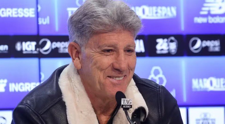 Renato é apresentado no Grêmio e traça plano para escapar do Z-4