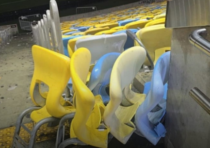 Consórcio Fla-Flu estima prejuízo de R$ 300 mil após vandalismo no Maracanã