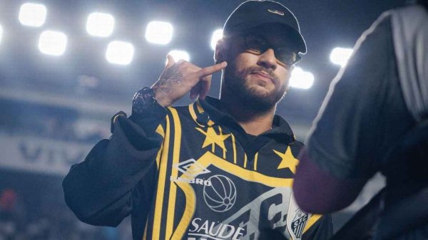 Jogadores do Atlético-MG provocam Neymar após classificação na Sul-Americana