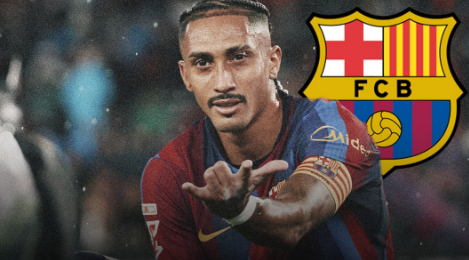Raphinha fica no Barcelona, e renovação de contrato está perto de ser assinada