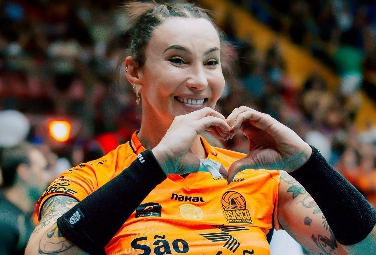 Jogadora do Osasco está liberada para jogar na temporada brasileira de vôlei