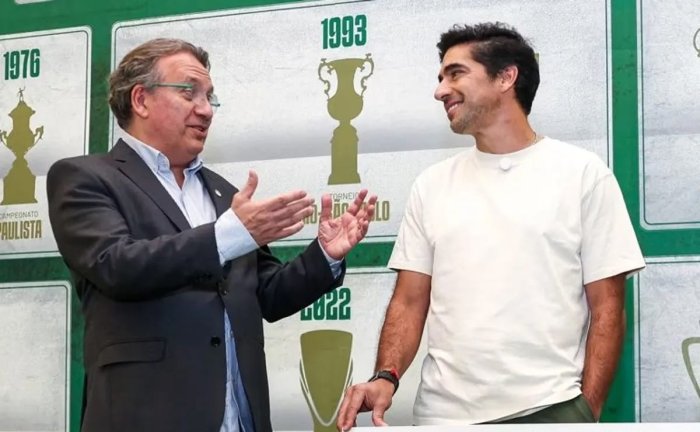 Paulo Buosi deseja manter Abel Ferreira no Palmeiras caso seja eleito presidente em 2027