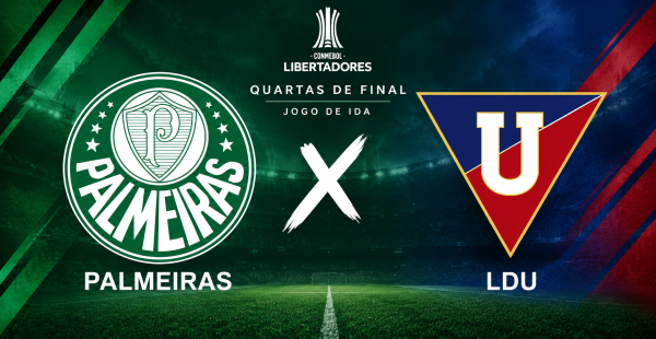 Palmeiras x LDU se enfrentam hoje pela Libertadores: Auri Verde Brasil transmite o duelo