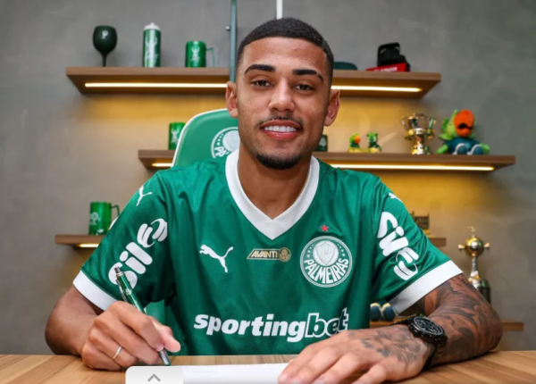 Palmeiras encaminha venda de Riquelme Fillipi ao Inter Miami por R$ 28,5 milhões