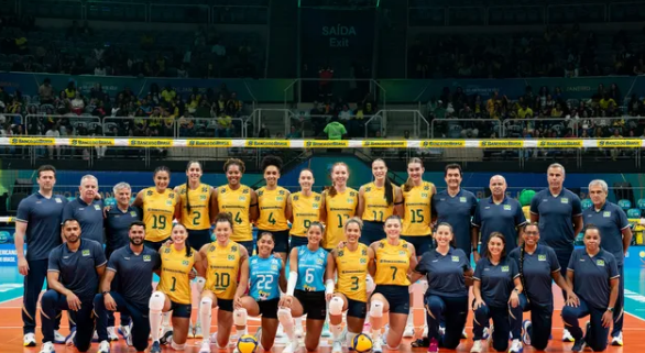 Brasil estreia com vitória sobre a Venezuela no Pré-Olímpico de Vôlei