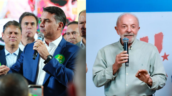 Datafolha: Flávio tem 51% dos votos válidos, contra 49% de Lula no 2° turno