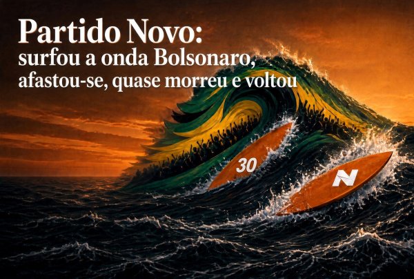 Partido Novo : surfou a onda Bolsonaro, afastou-se, quase morreu afogado e voltou às raízes