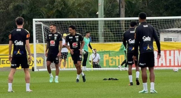 Ancelotti prepara Seleção com sete mudanças e Raphinha como centroavante