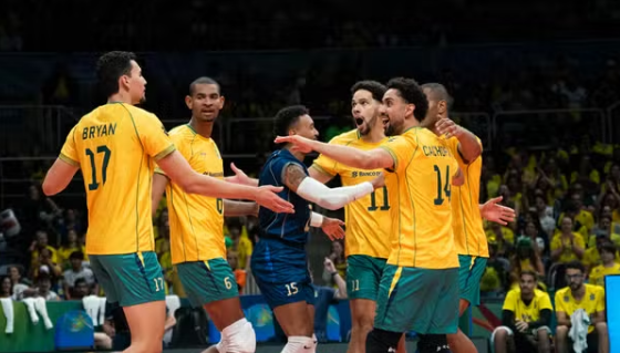 Brasil vence o Chile na estreia do Sul-Americano Masculino de Vôlei