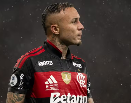 Cebolinha é liberado pelo Flamengo e fica fora de jogo contra o Del Valle