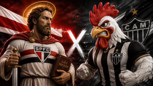 São Paulo x Atlético-MG jogam hoje no Morumbi