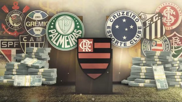 Flamengo lidera ranking de folha salarial do futebol brasileiro